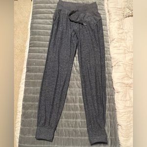 Heathered black Lululemon joggers